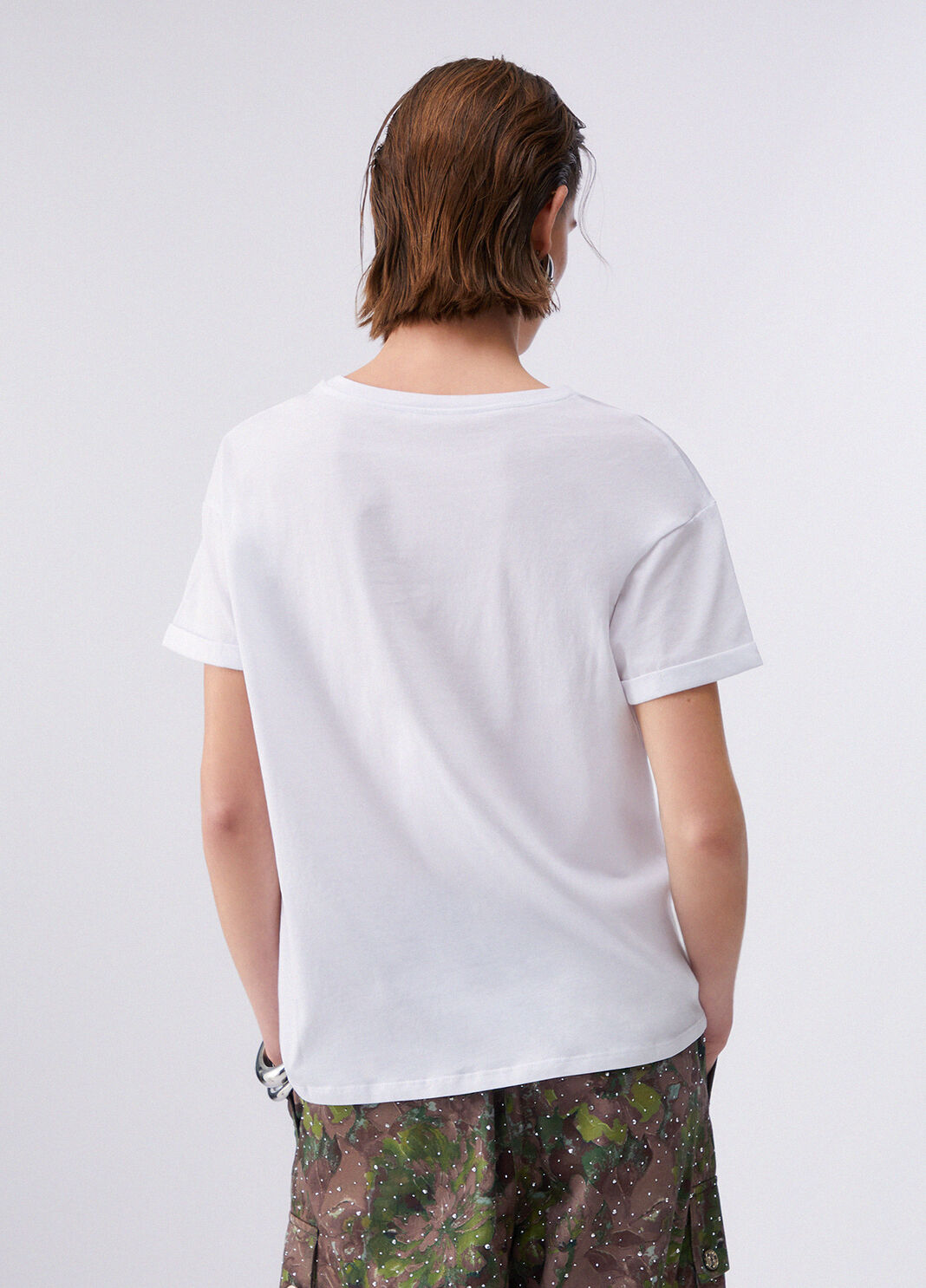 T-Shirt mit Schmucktasche Wei&szlig; Liu Jo - large image number 1