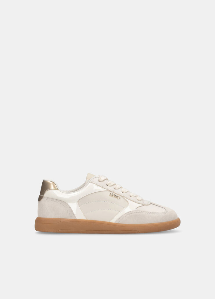 Sneakers in pelle latte Liu Jo - medium Sneakers in pelle latte Liu Jo - medium