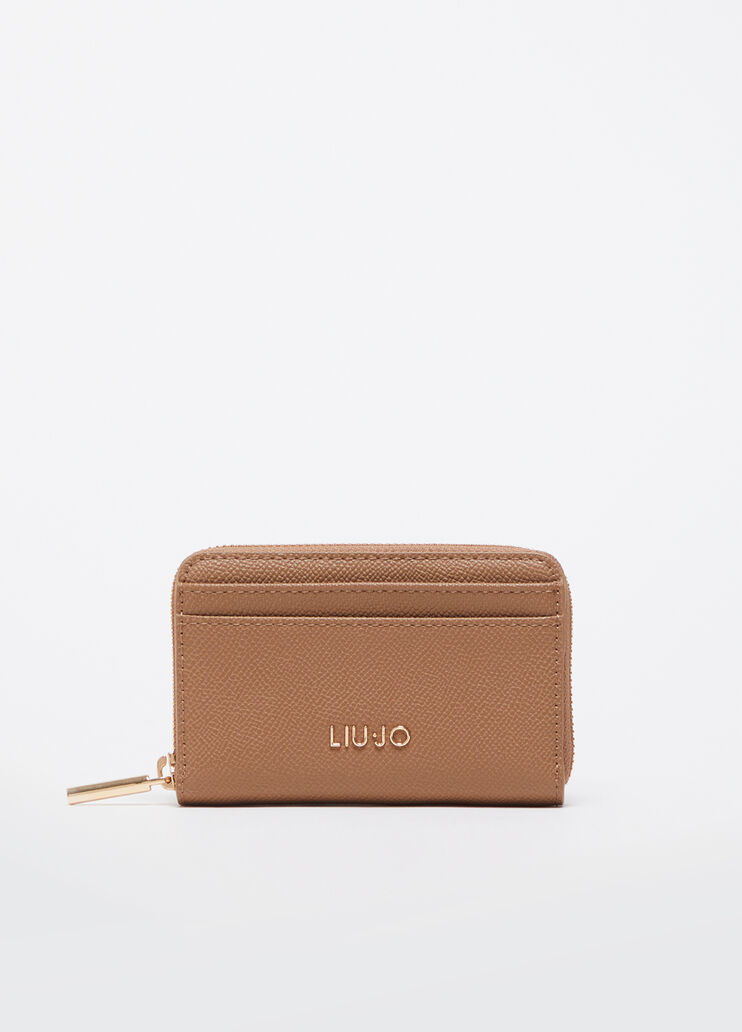 Small zip-around purse  beige Liu Jo - medium Small zip-around purse  beige Liu Jo - medium