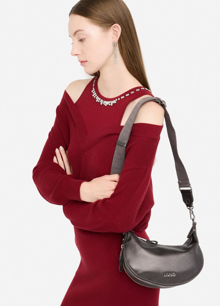 Small hobo bag anthracite Liu Jo - medium Small hobo bag anthracite Liu Jo - medium