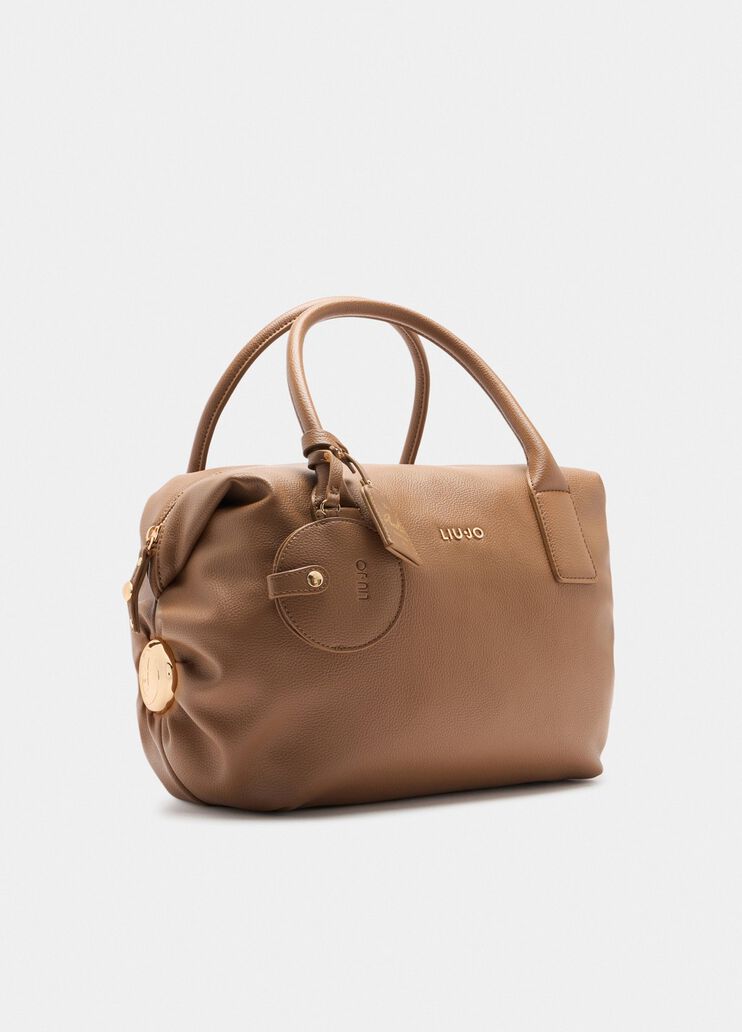 Sac grand format avec charm marron Liu Jo - large image number 2