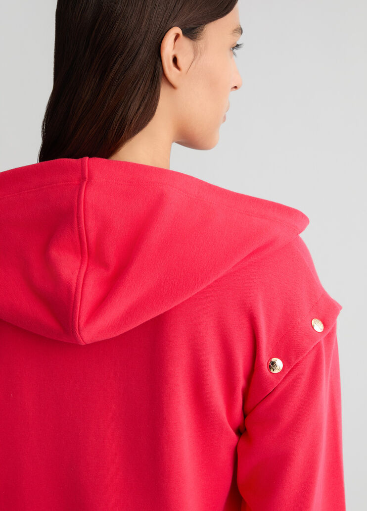 Red sweatshirt red Liu Jo - large image number 4 Red sweatshirt red Liu Jo - large image number 4