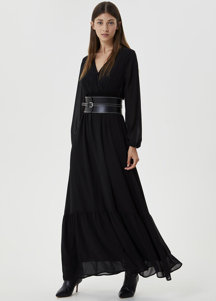 Long dress  Black Liu Jo - large image number 3 Long dress  Black Liu Jo - large image number 3