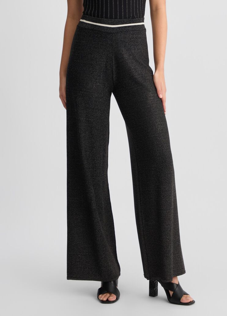 Long black trousers black and white Liu Jo - large image number 0 Long black trousers black and white Liu Jo - large image number 0