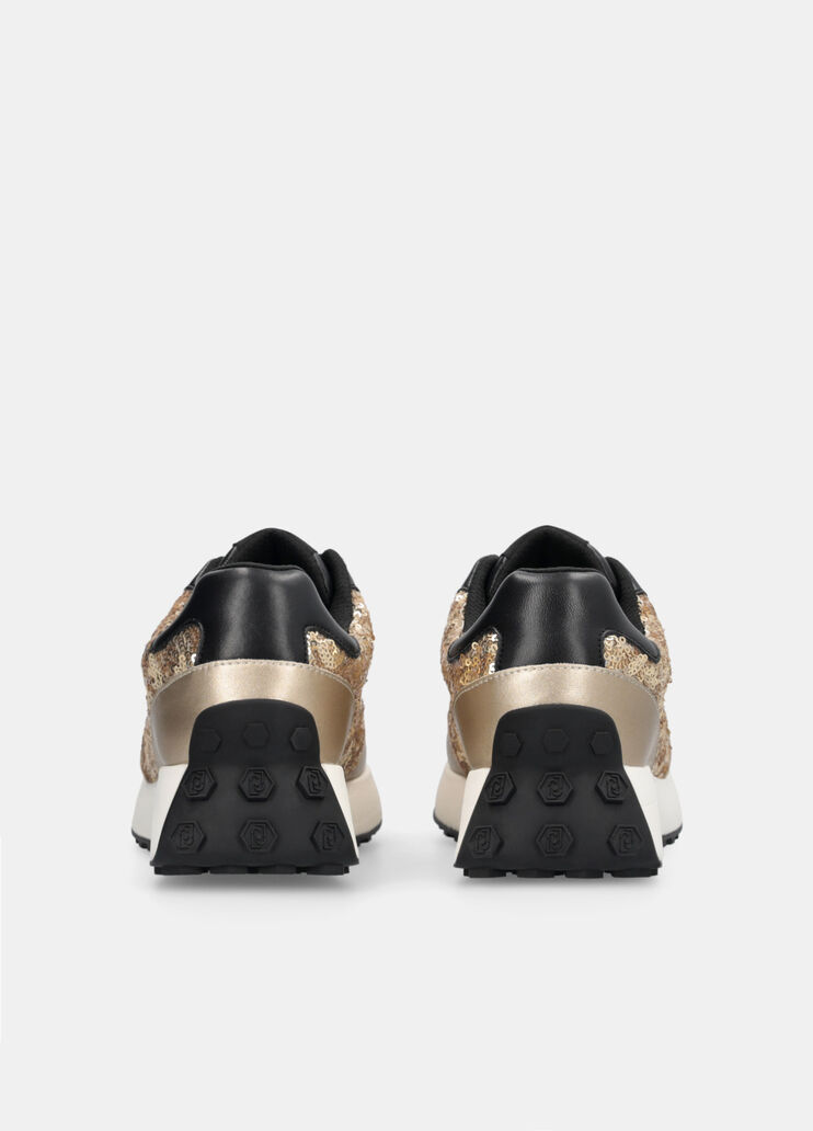 Sneakers with all-over glitter black Liu Jo - large image number 7 Sneakers with all-over glitter black Liu Jo - large image number 7