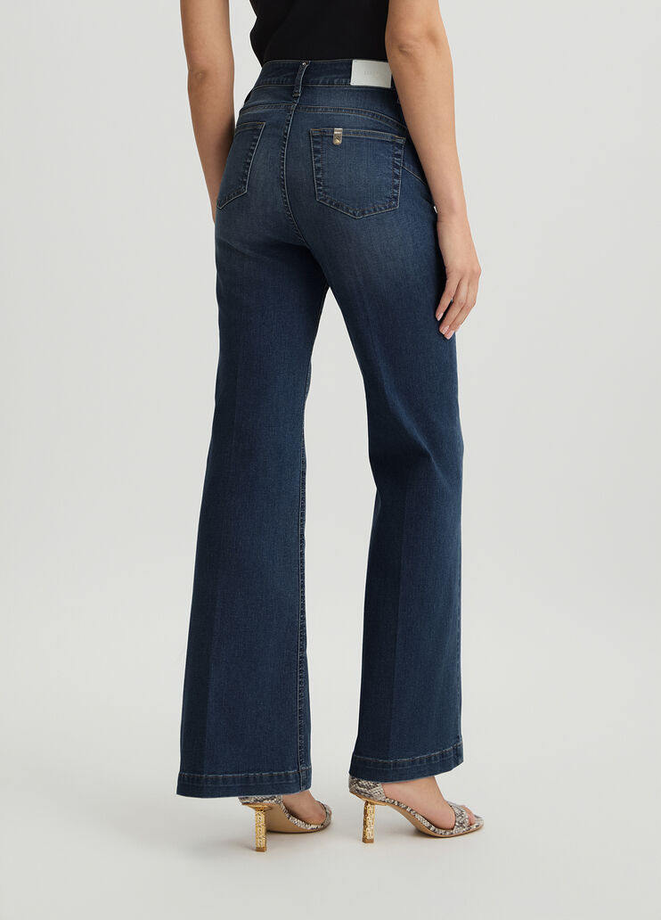 Bottom Up flared jeans blue denim Liu Jo - large image number 1 Bottom Up flared jeans blue denim Liu Jo - large image number 1