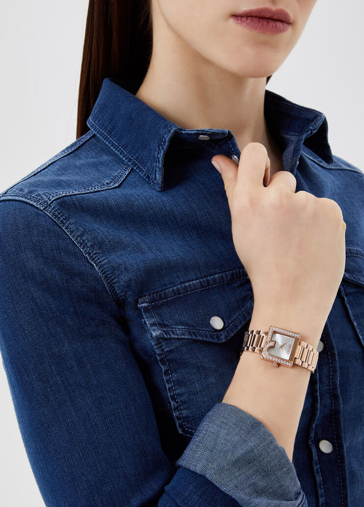 Steel watch with logo  Liu Jo - large image number 1 Steel watch with logo  Liu Jo - large image number 1