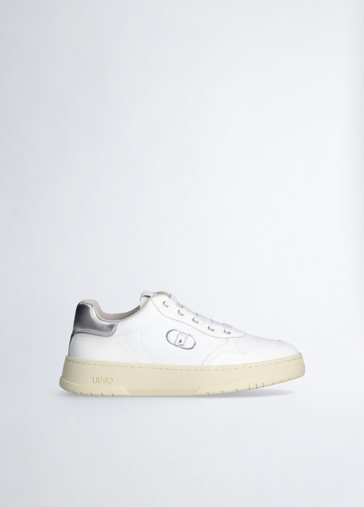 Sneakers in leather white Liu Jo - medium Sneakers in leather white Liu Jo - medium