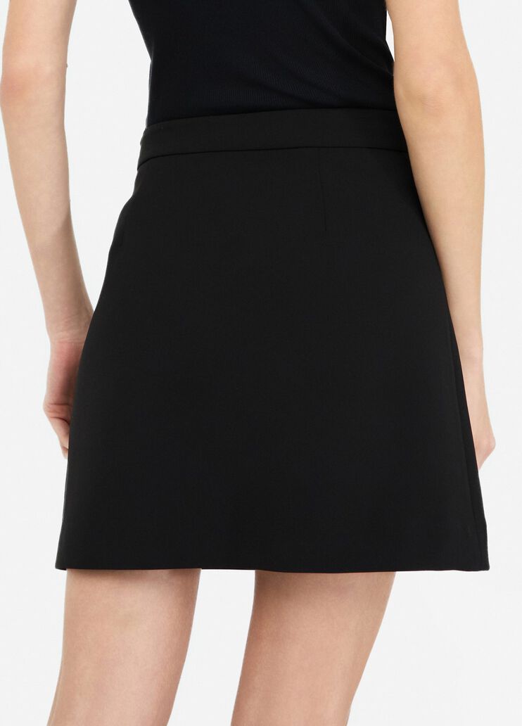 Miniskirt with rhinestones black Liu Jo - large image number 2 Miniskirt with rhinestones black Liu Jo - large image number 2