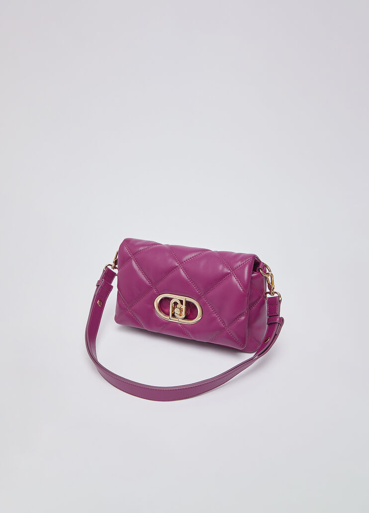 Medium quilted LaPuffy bag purple Liu Jo - medium