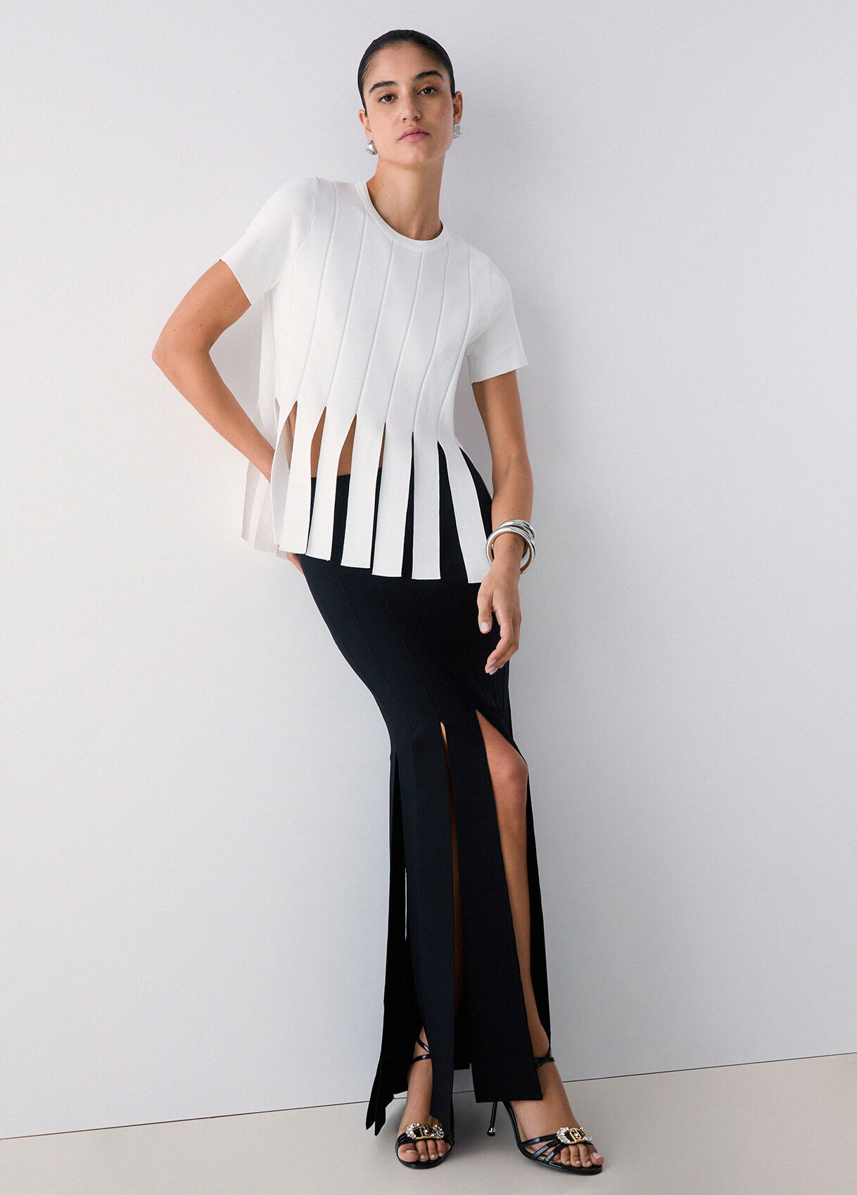 Maglia con frange