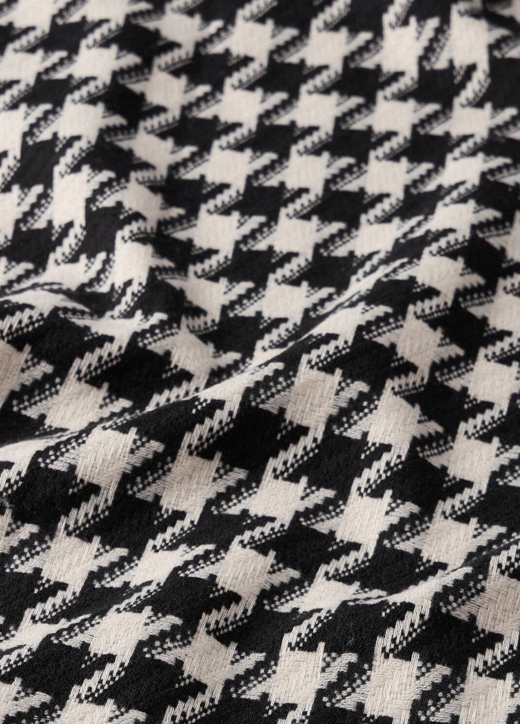 Jacquard-Stola mit Vichy-Muster Schwarz Liu Jo - large image number 3