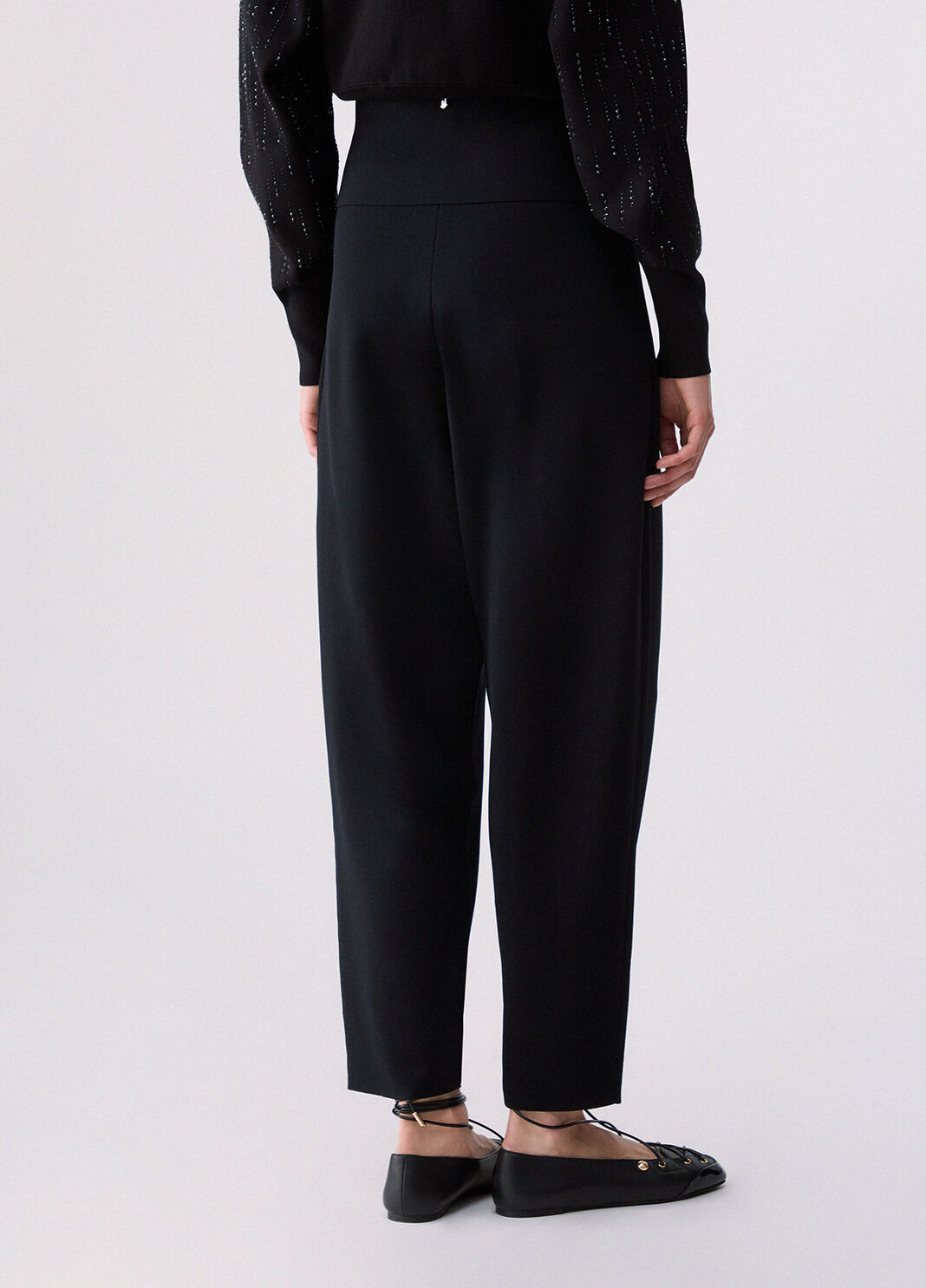 Knit Trousers black Liu Jo - large image number 1