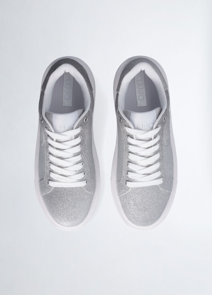 Sneakers with faded glittery detailing glitter Liu Jo - large image number 4 Sneakers with faded glittery detailing glitter Liu Jo - large image number 4
