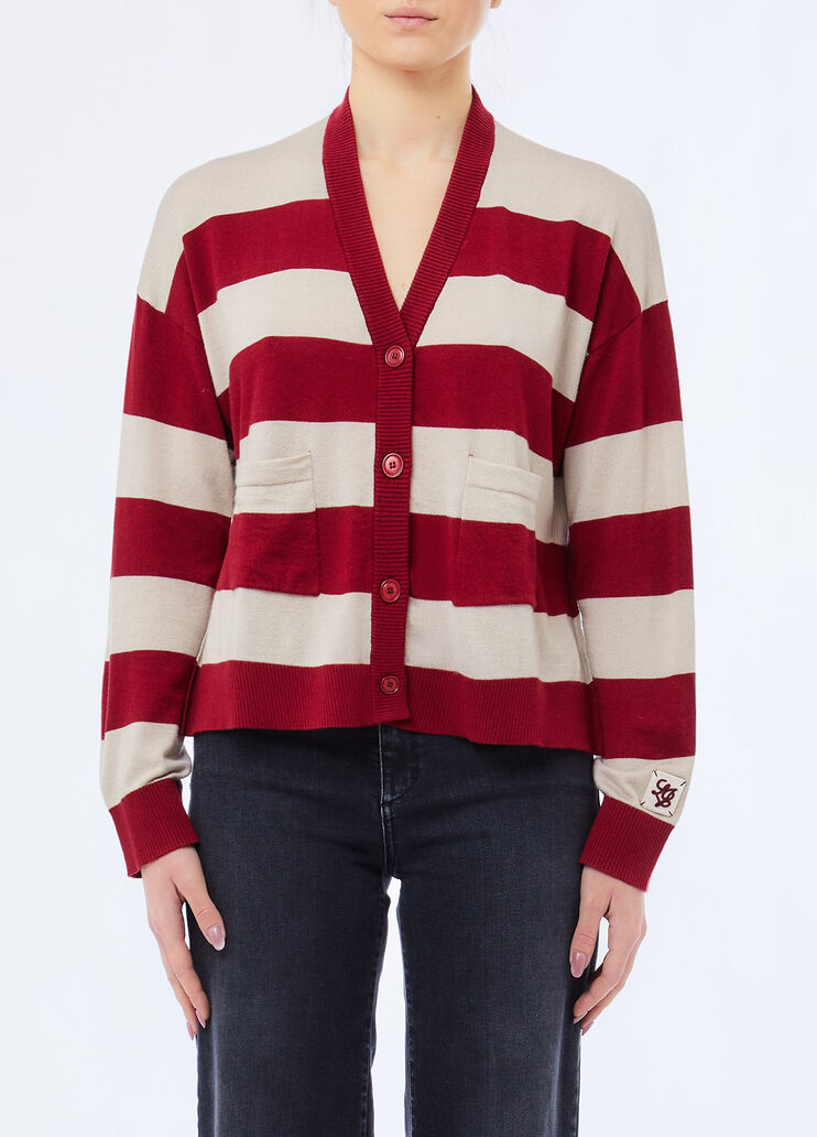 Cardigan gestreift Rot Liu Jo - medium
