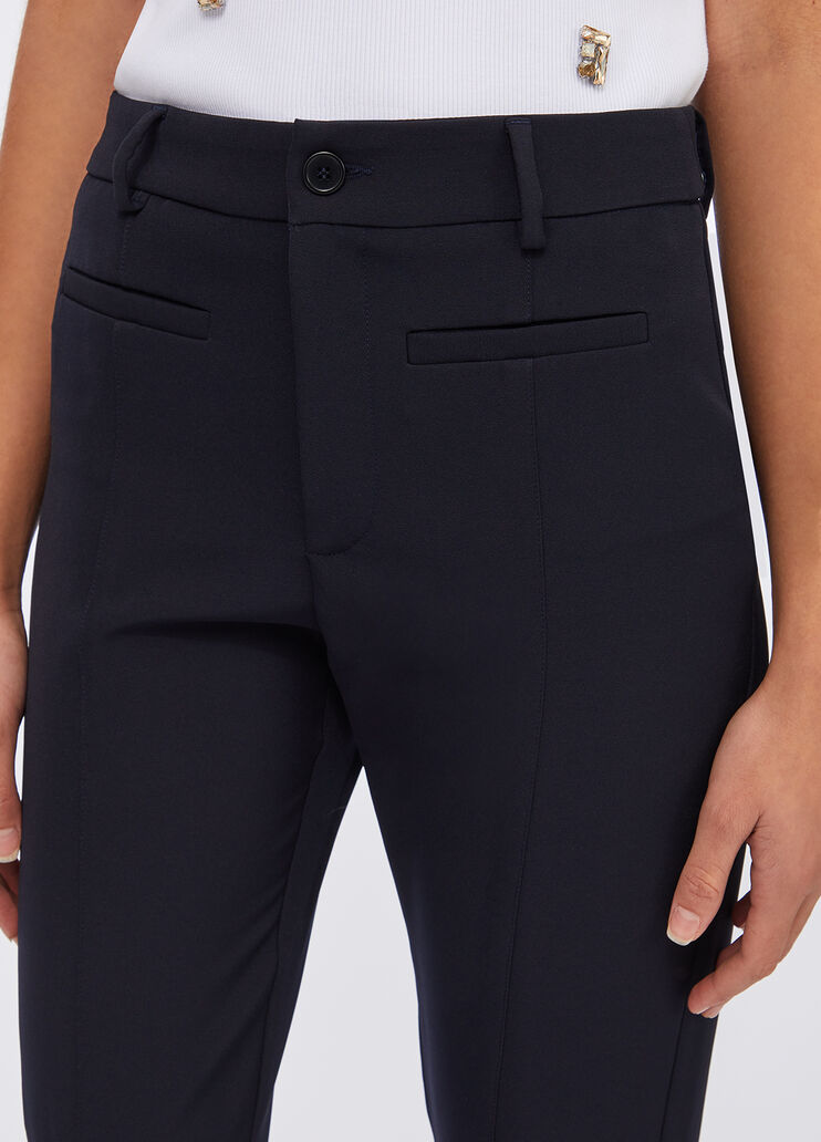 Smart skinny trousers navy blue Liu Jo - large image number 3