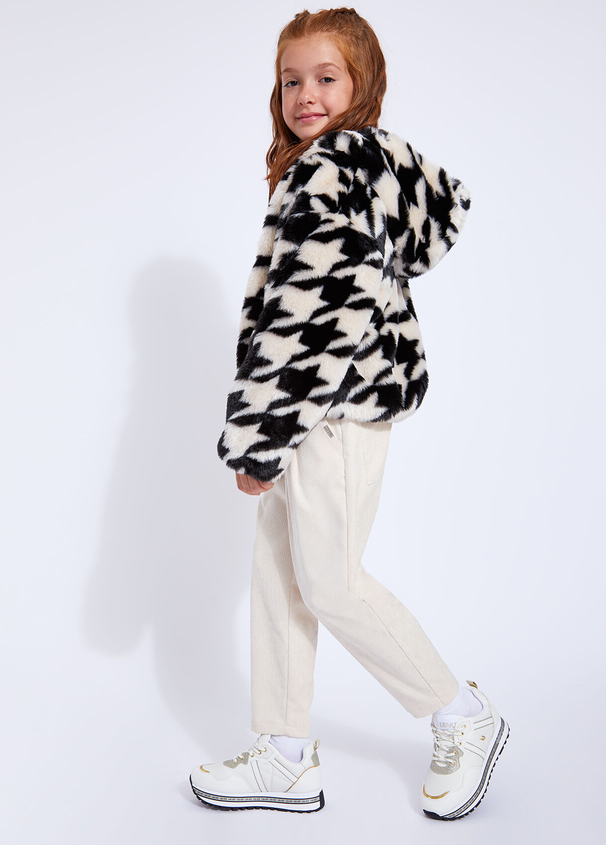 Houndstooth jacket