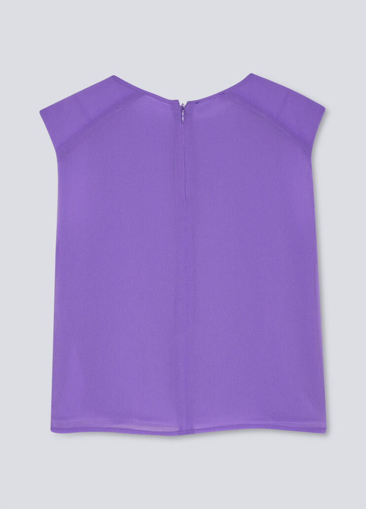 Top with Liu Jo pin lilac Liu Jo - large image number 1