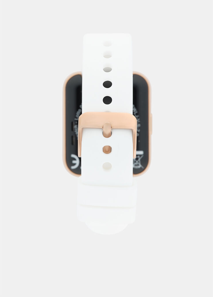 Smartwatch with silicone strap white Liu Jo - large image number 1 Smartwatch with silicone strap white Liu Jo - large image number 1