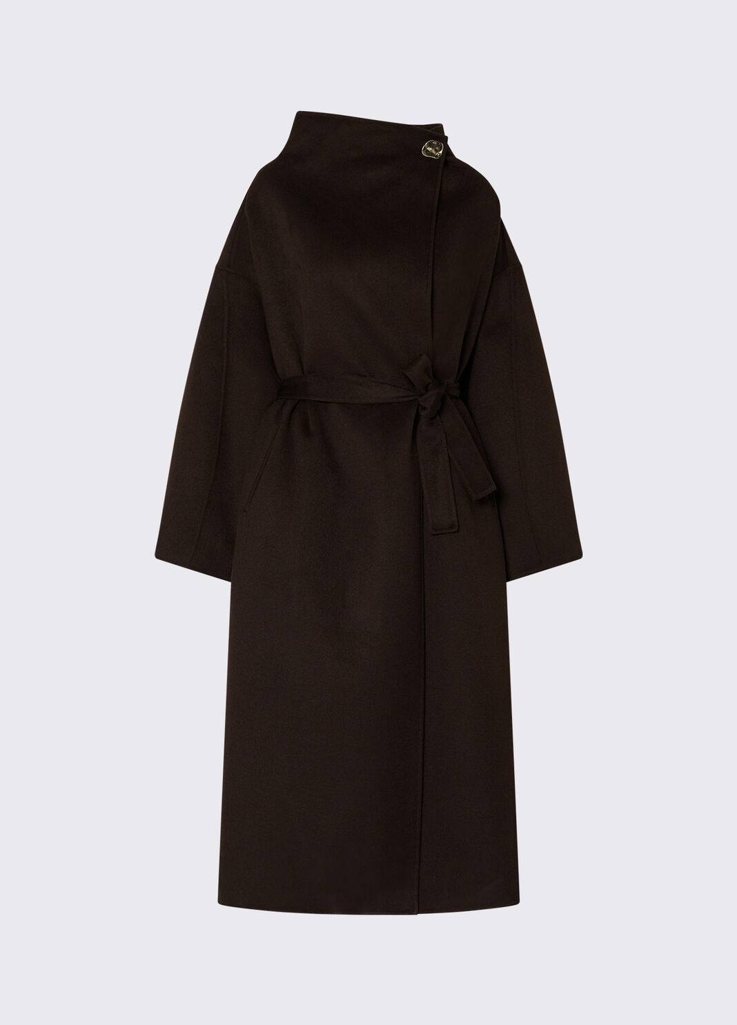 Oversized wool coat mocha Liu Jo - large image number 6