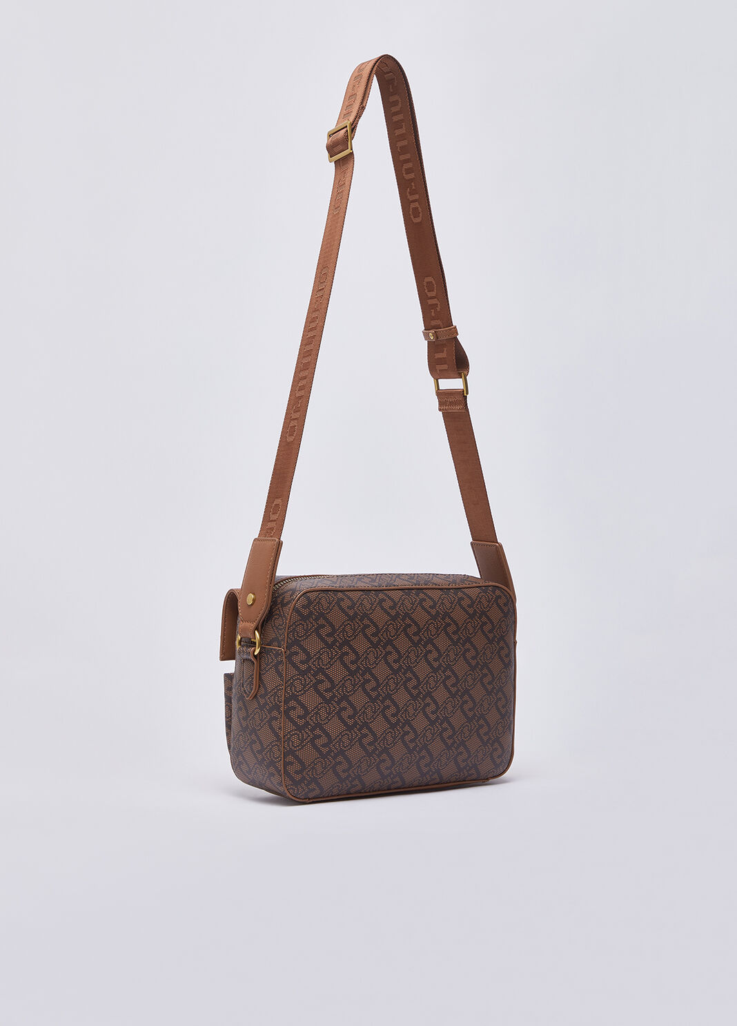 Medium crossbody bag with charm brown Liu Jo - large image number 3
