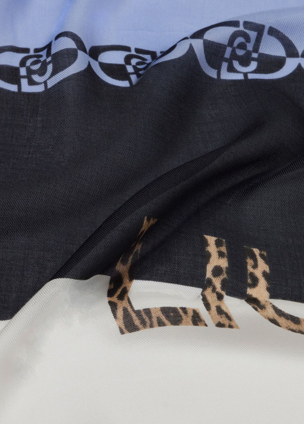 Foulard animalier azzurro Liu Jo - large image number 6