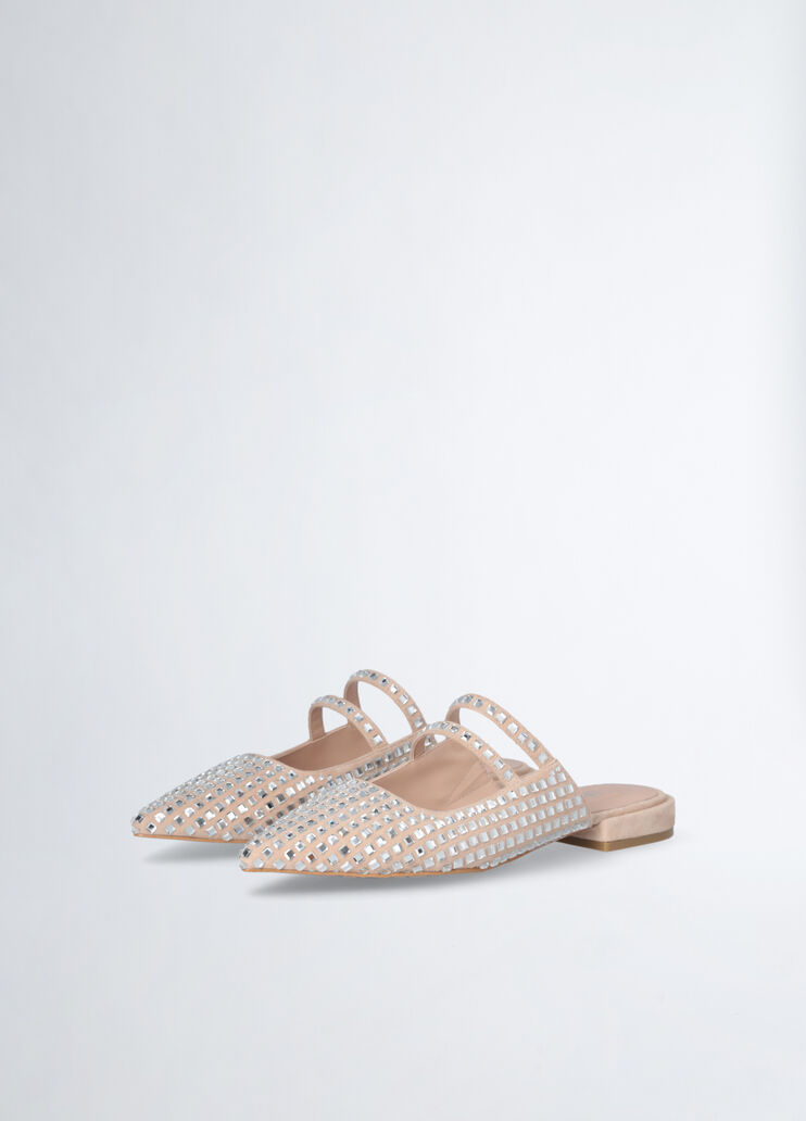 Full rhinestone mules nude Liu Jo - large image number 2 Full rhinestone mules nude Liu Jo - large image number 2