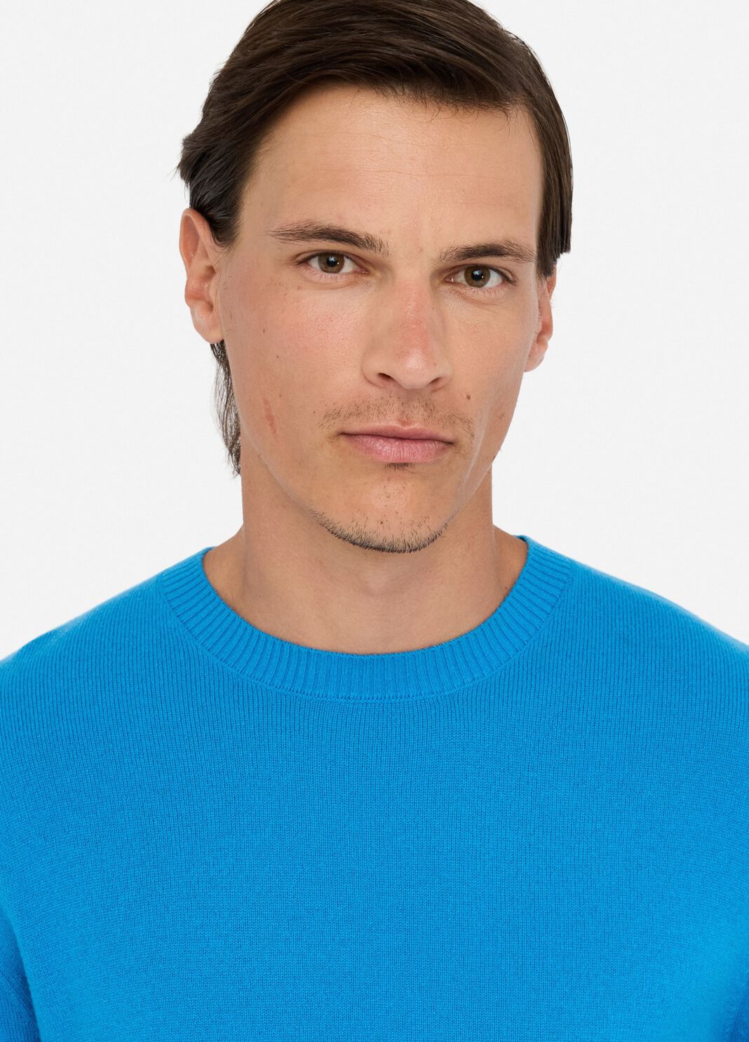 Джемпер из шерсти и кашемира синий Liu Jo - large image number 4