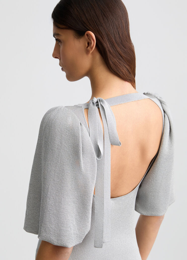 Cut-out top silver tone Liu Jo - large image number 3 Cut-out top silver tone Liu Jo - large image number 3