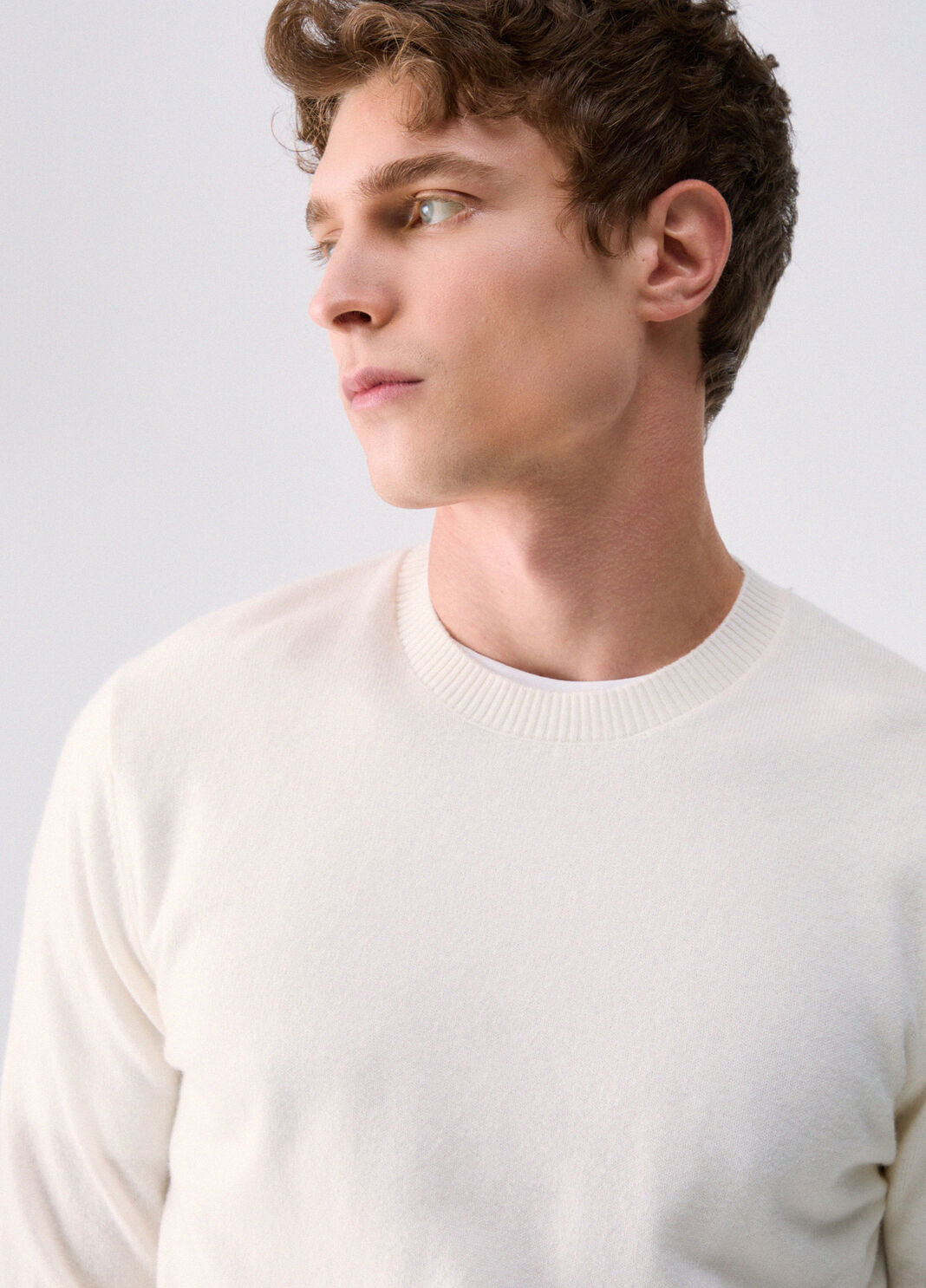 Wool and Cashmere Sweater white Liu Jo - large image number 4