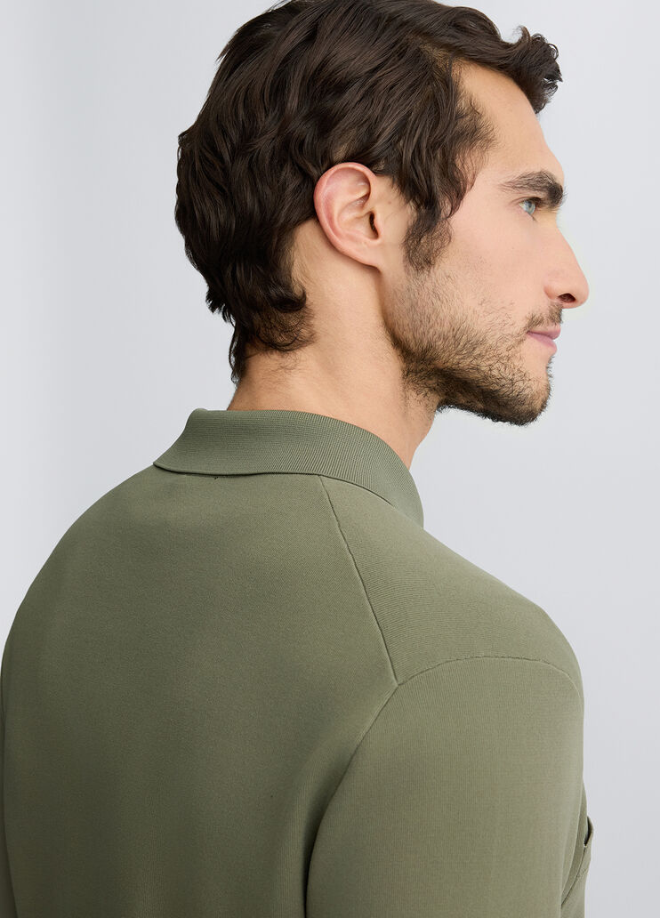 Green cardigan with pockets olive green Liu Jo - large image number 4 Green cardigan with pockets olive green Liu Jo - large image number 4