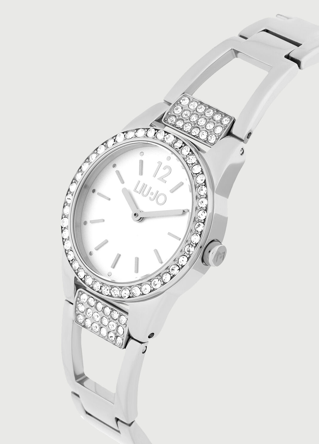 Стальные наручные часы со стразами cеребристый цвет Liu Jo - large image number 1