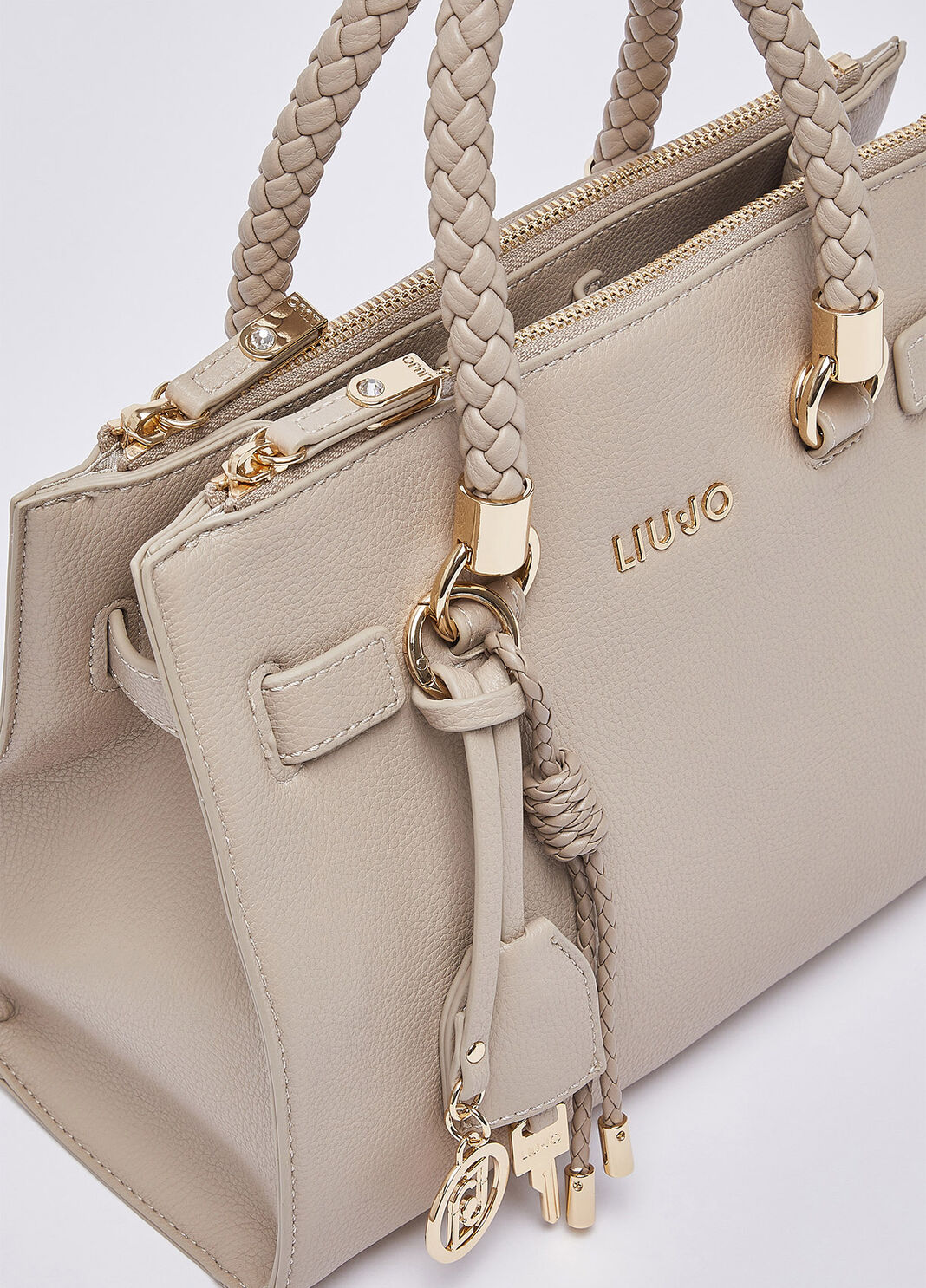 Small satchel bag white Liu Jo - large image number 4