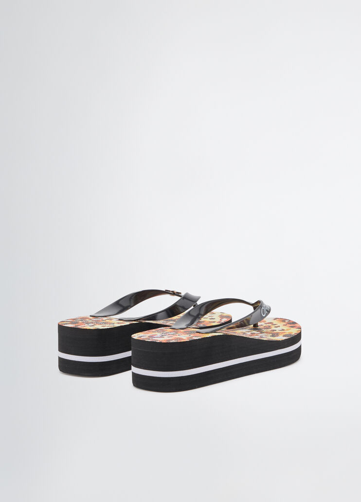 Thong sandals with animal-print animal print Liu Jo - large image number 5 Thong sandals with animal-print animal print Liu Jo - large image number 5