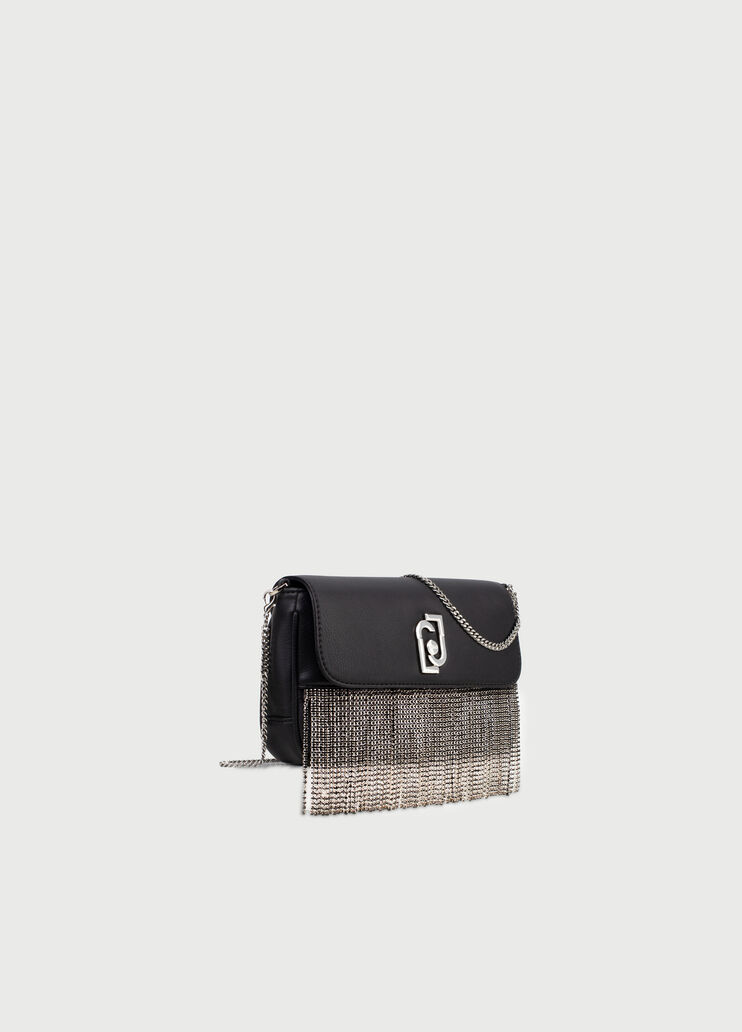 Clutch bag with fringe Black Liu Jo - large image number 2 Clutch bag with fringe Black Liu Jo - large image number 2