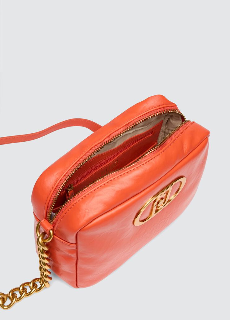 Medium LaPuffy crossbody bag pumpkin Liu Jo - large image number 6