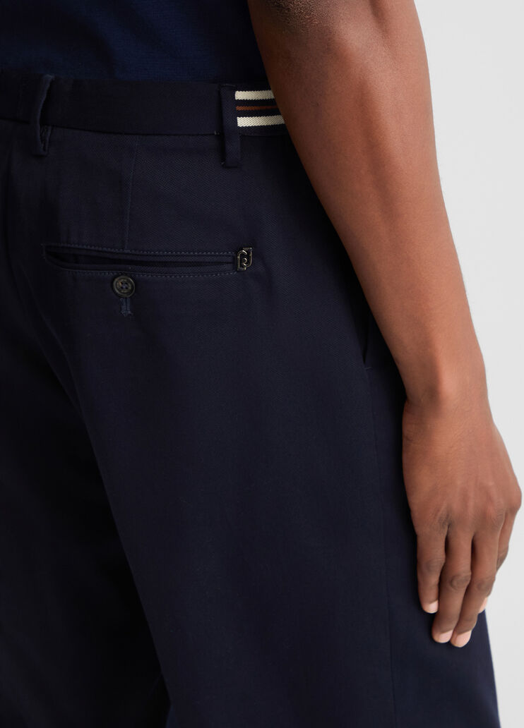 Trousers with stretch insert Blue Liu Jo - large image number 4 Trousers with stretch insert Blue Liu Jo - large image number 4