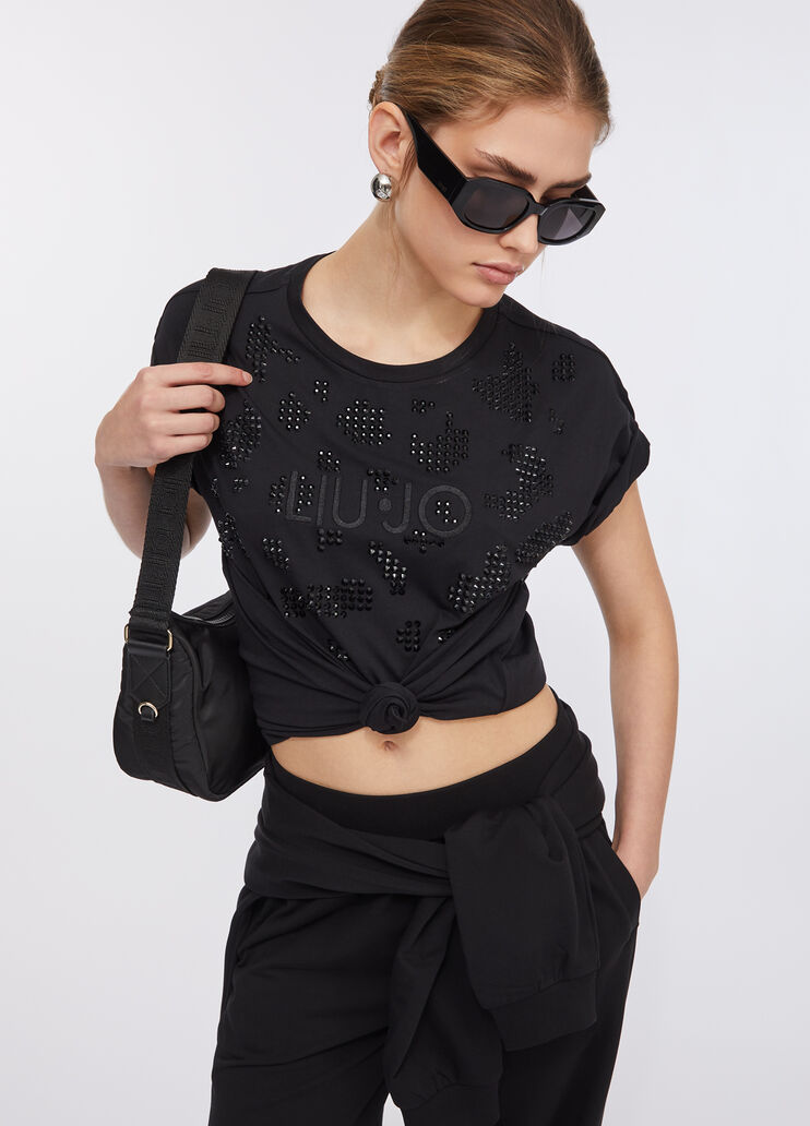 Liu Jo Better T-shirt black Liu Jo - large image number 4