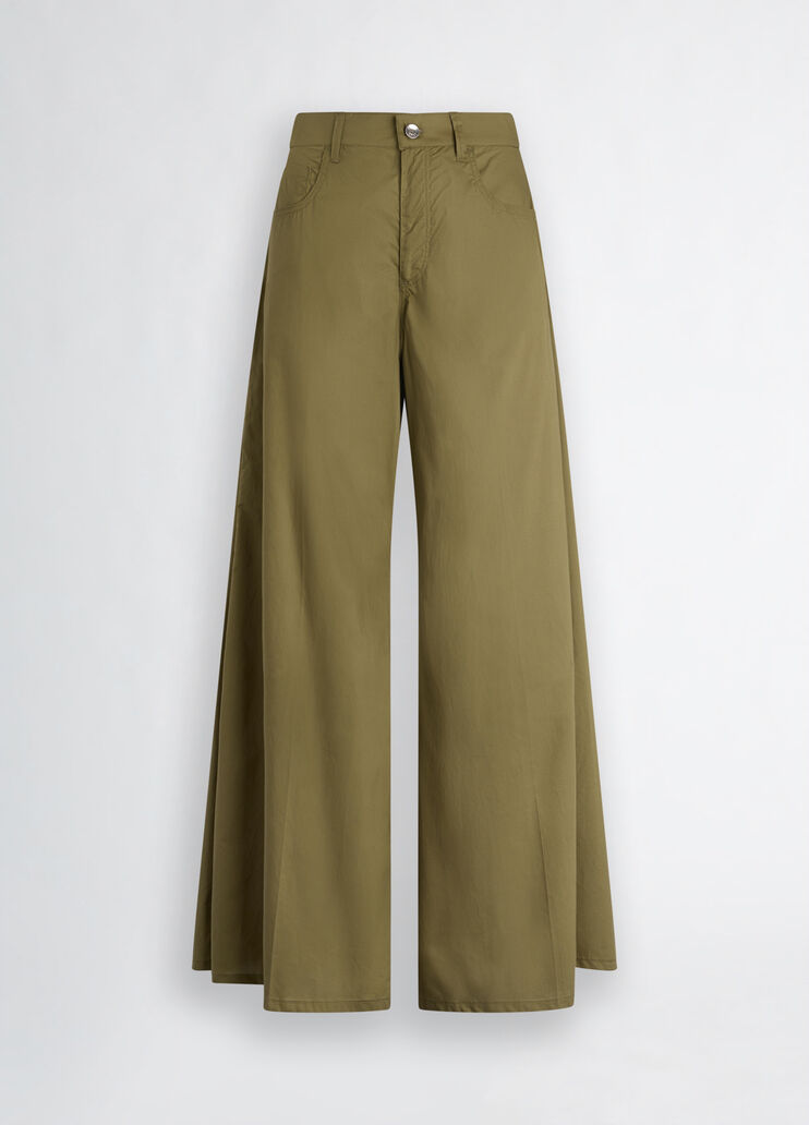 Flared trousers green Liu Jo - large image number 6 Flared trousers green Liu Jo - large image number 6
