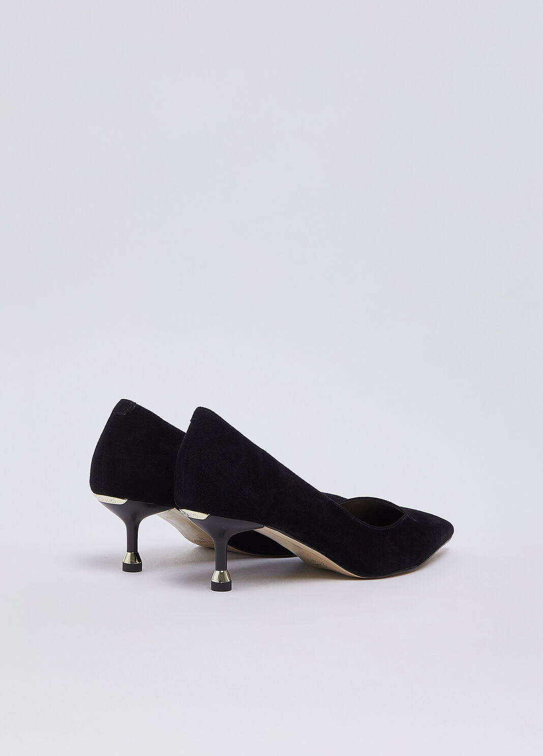 Pumps in suede with heel low black Liu Jo - large image number 2