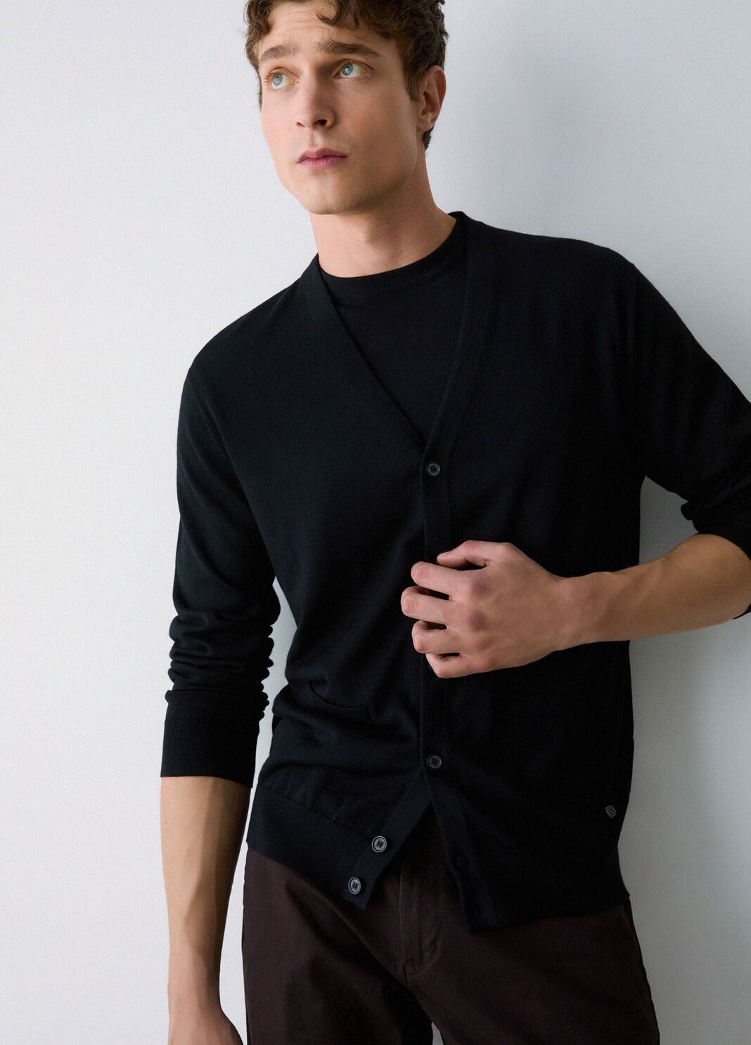 Pure Wool Cardigan black Liu Jo - large image number 2
