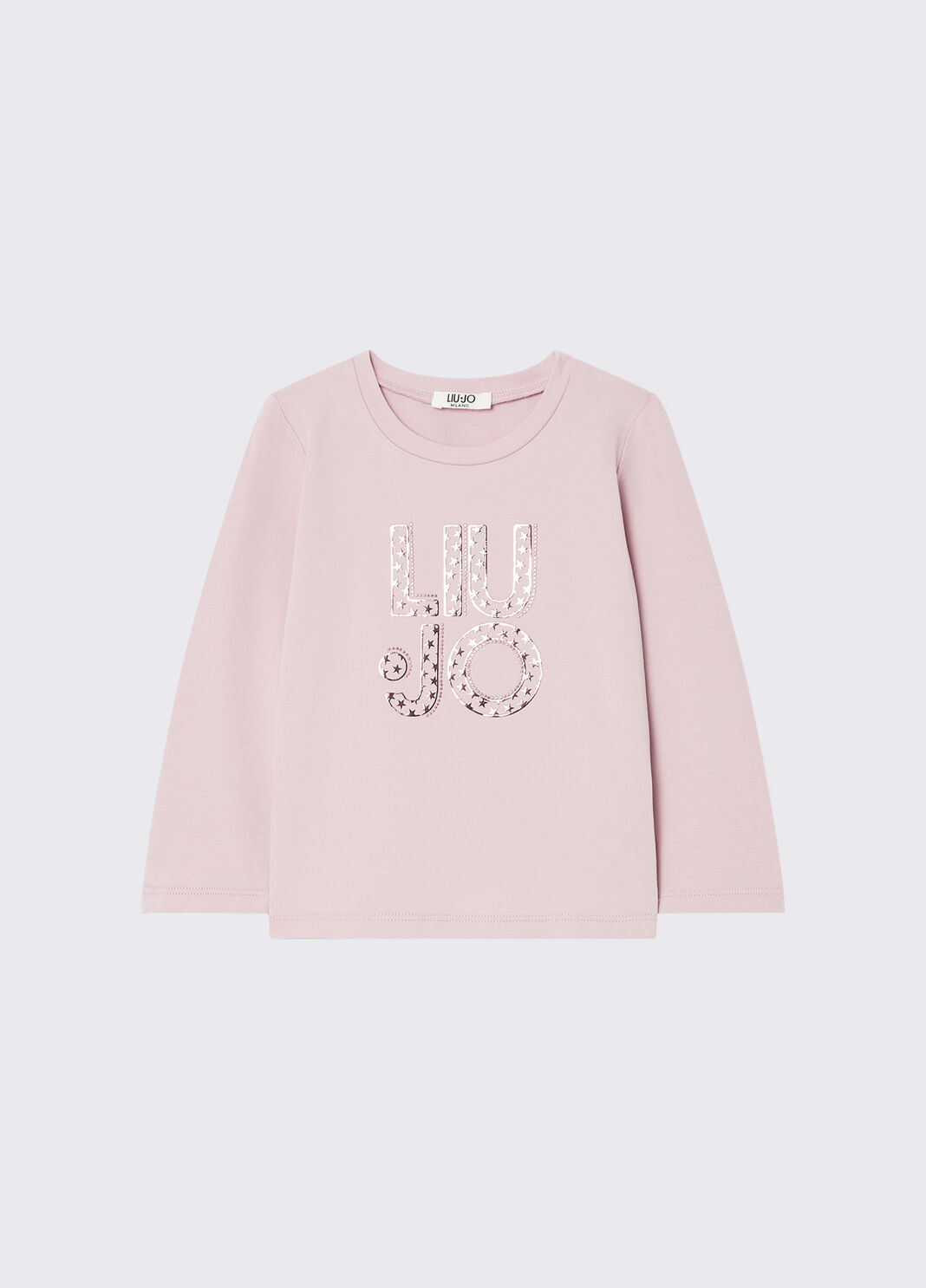 Long-sleeve T-shirt with print pink Liu Jo - large image number 2