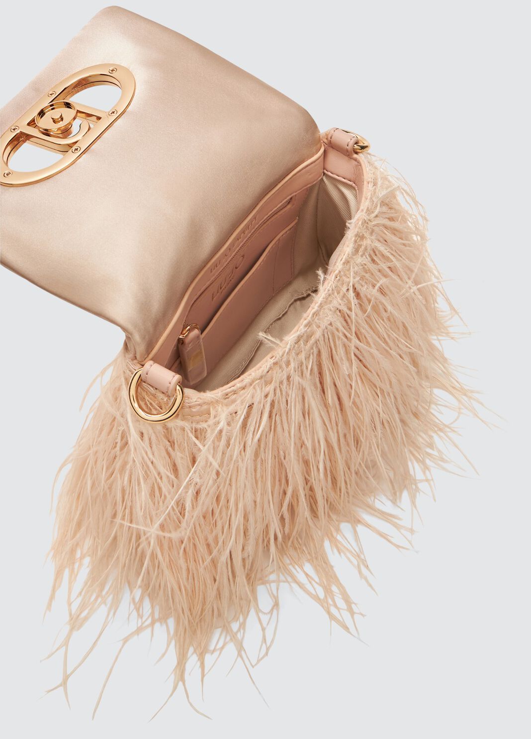 Kleine Tasche LaPuffy mit Federn Puderrosa Liu Jo - large image number 10