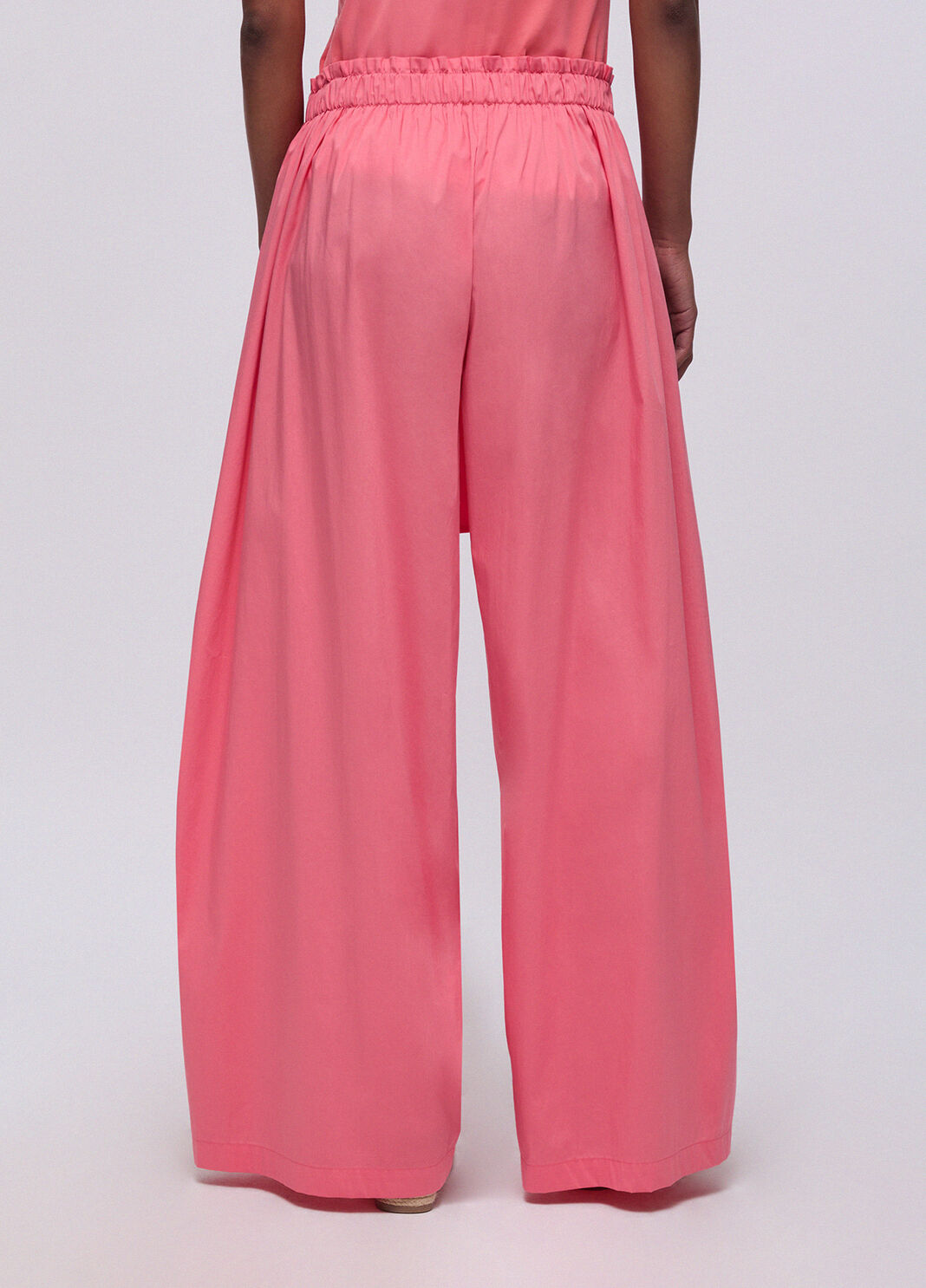 Lange Hose aus Popeline Rosa Liu Jo - large image number 0