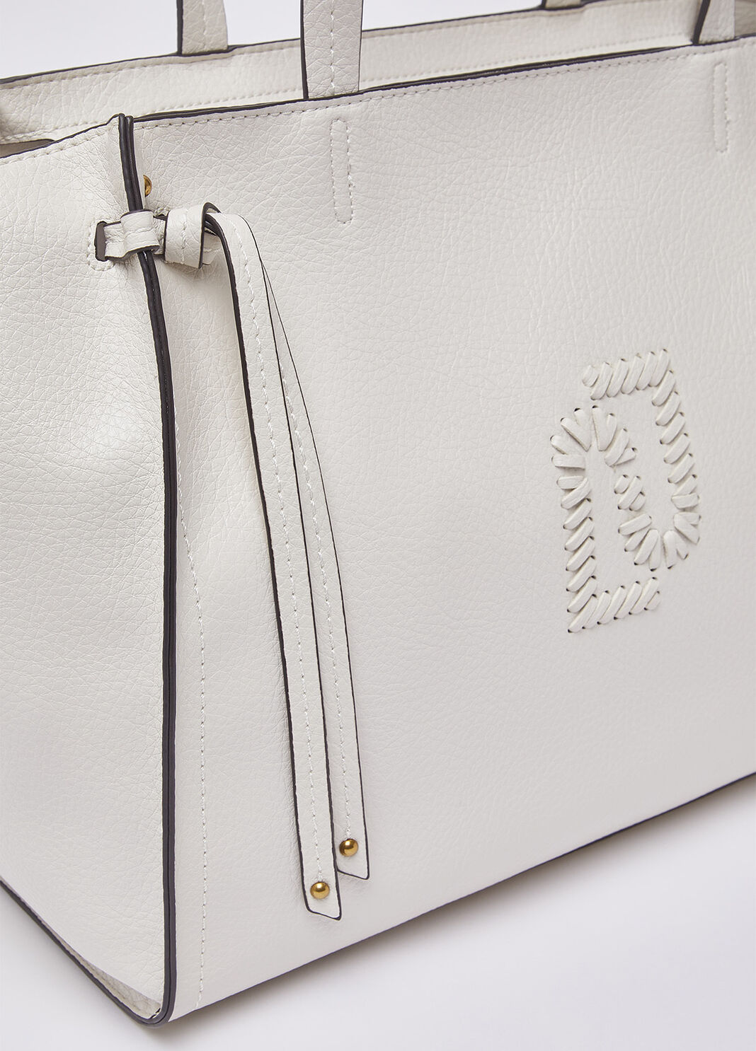 Large tote bag cream Liu Jo - large image number 4