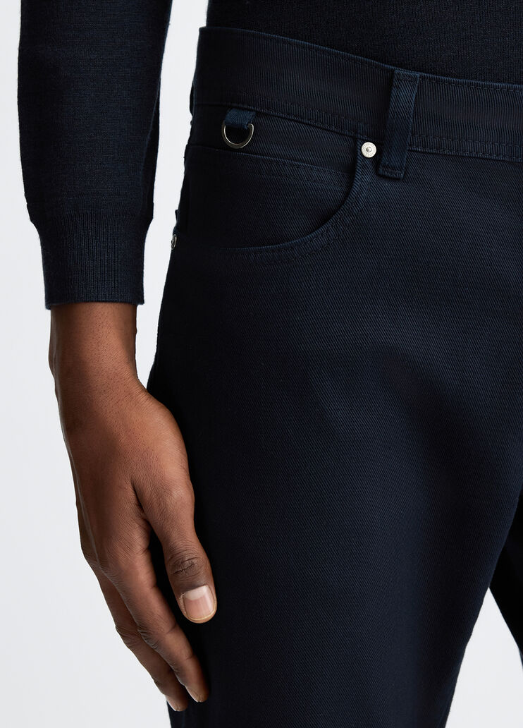 Blue men’s trousers dark blue Liu Jo - large image number 3 Blue men’s trousers dark blue Liu Jo - large image number 3