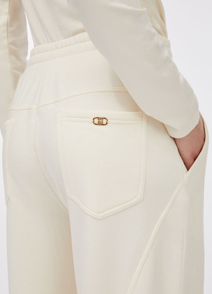 Liu Jo Better jogging trousers milk white Liu Jo - large image number 3