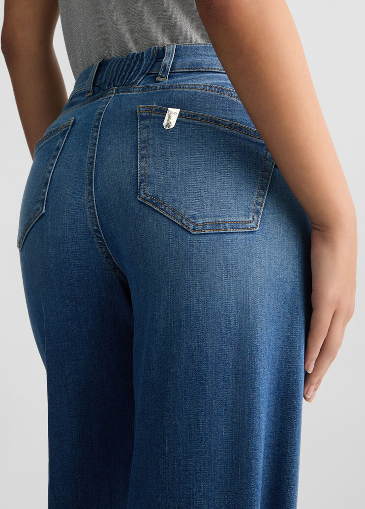 High-rise flared jeans blue denim Liu Jo - large image number 2 High-rise flared jeans blue denim Liu Jo - large image number 2