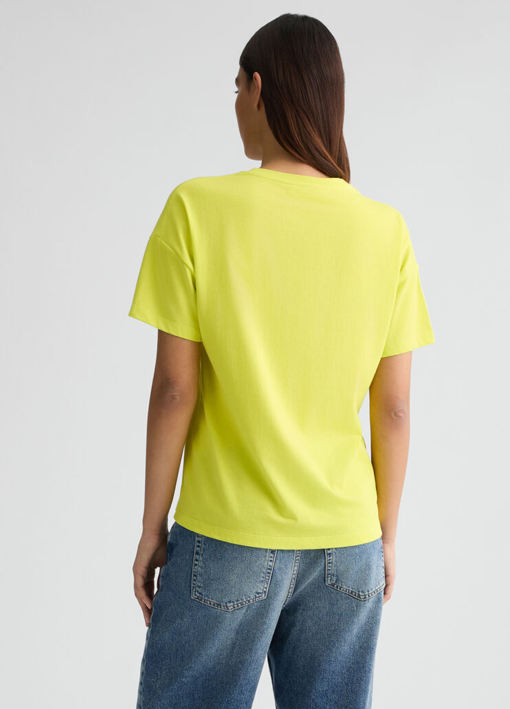 T-shirt with lemon yellow Liu Jo - large image number 1 T-shirt with lemon yellow Liu Jo - large image number 1