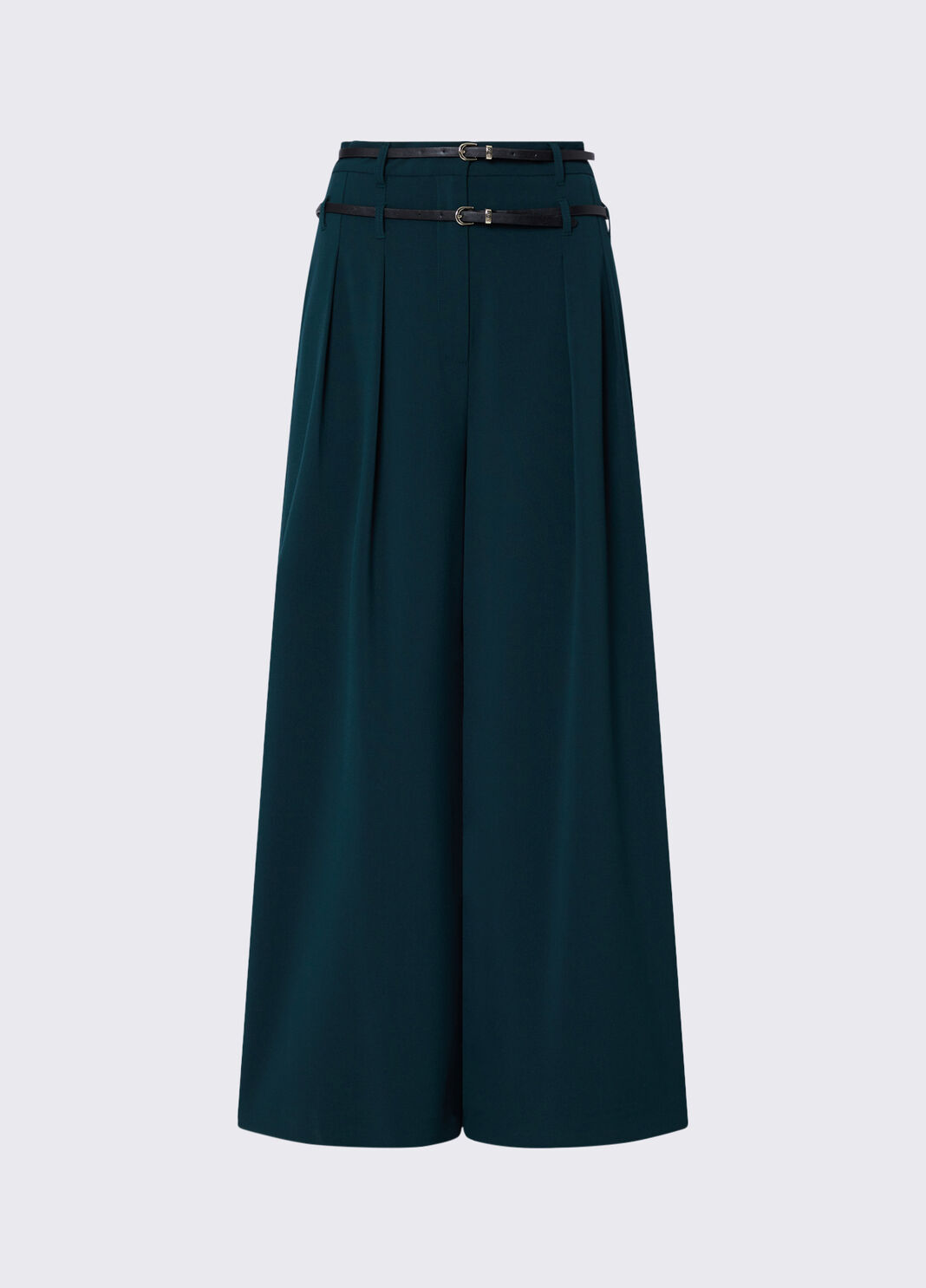 Flannel Flare Pants green Liu Jo - large image number 6